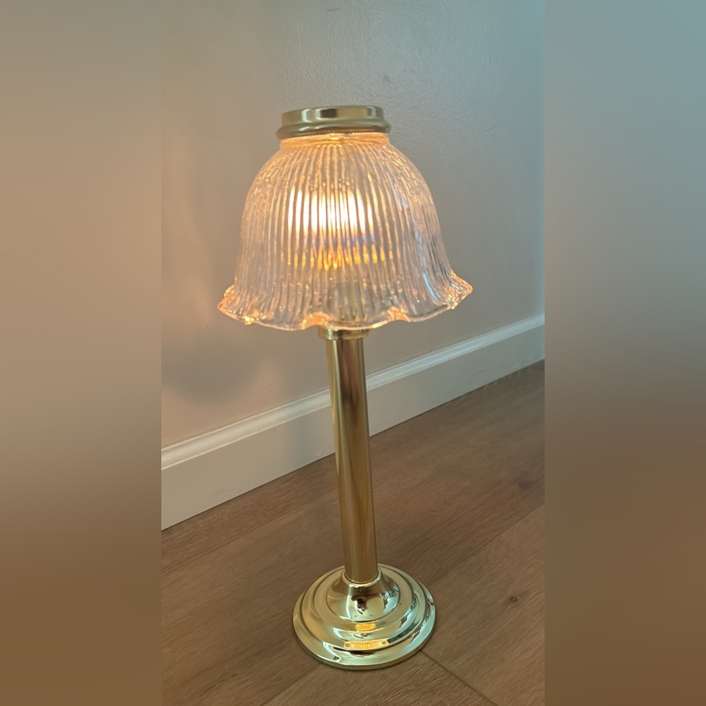 Party Lite Candle Lamp